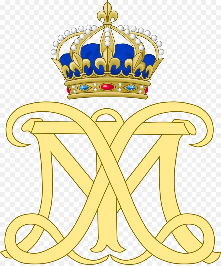 Monogramme Royal，Couronne PNG