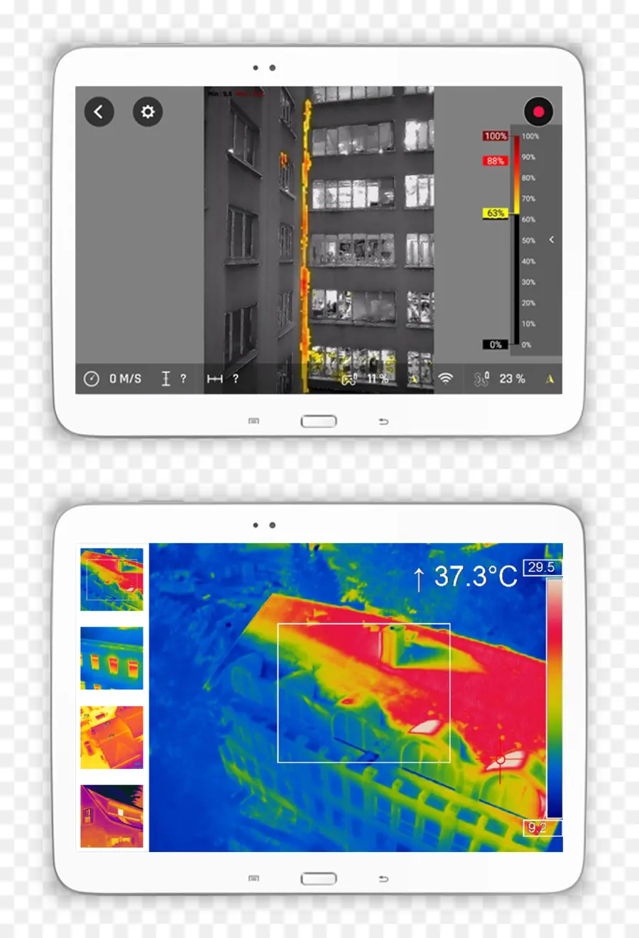 Tablette D'imagerie Thermique，Infrarouge PNG