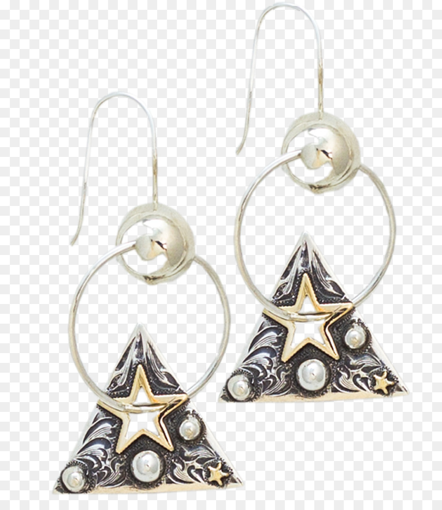 Boucle D Oreille，En Argent Sterling PNG