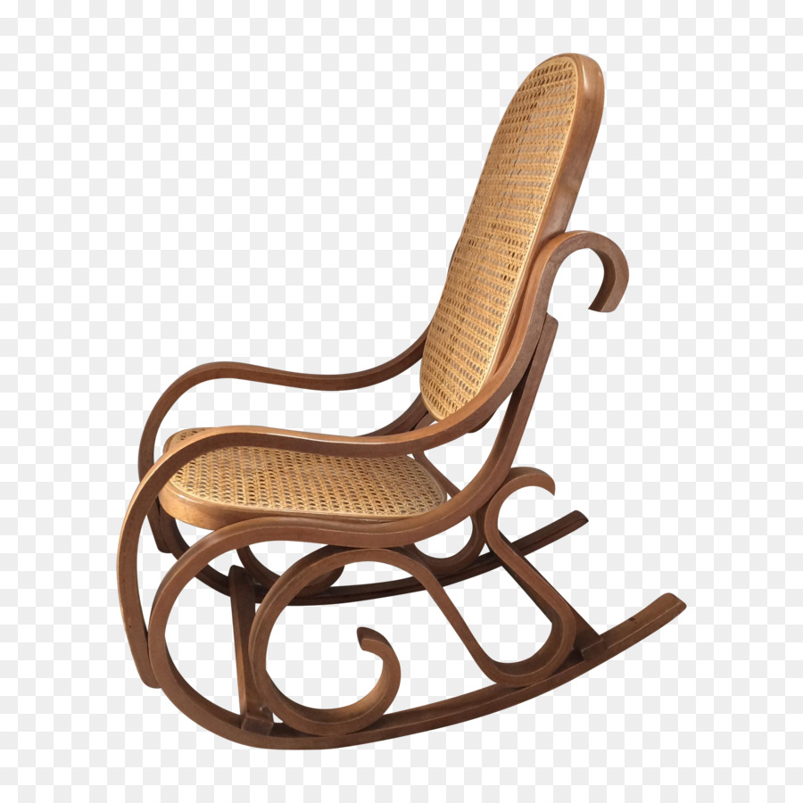 Chaise à Bascule En Bois，Chaise PNG