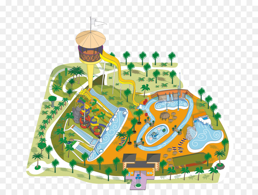 Plan Du Parc Aquatique，Parc Aquatique PNG