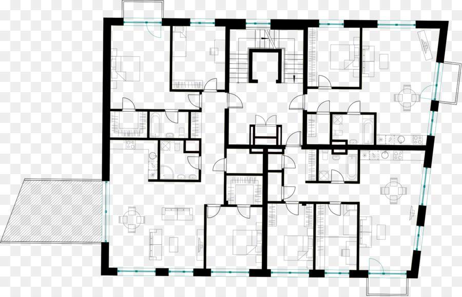 Plan D'étage，Architecture PNG