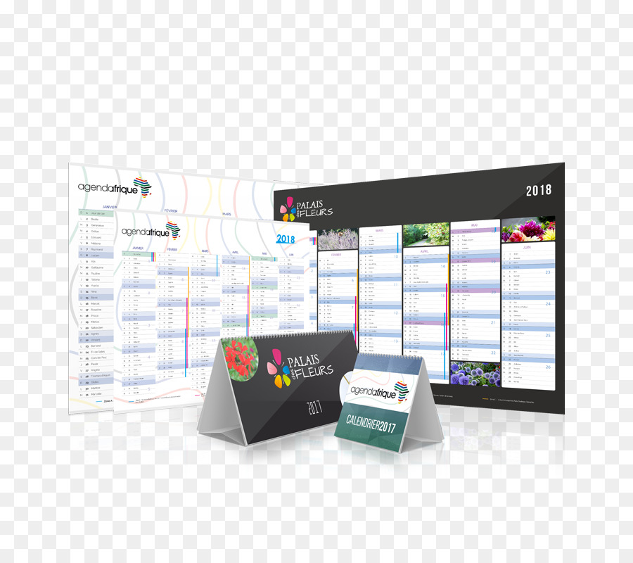 Calendriers De Bureau，Organisation PNG