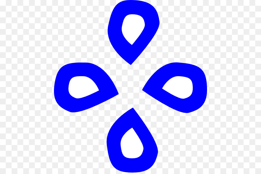 Symbole Bleu，Abstrait PNG