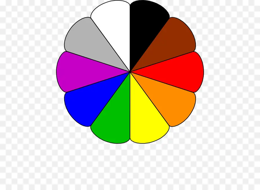 Roue Chromatique，Palette PNG