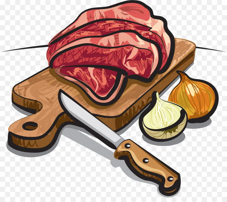 Viande，Couteau PNG