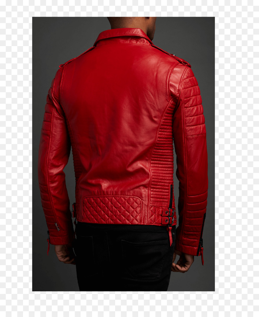 Veste En Cuir，Marron PNG