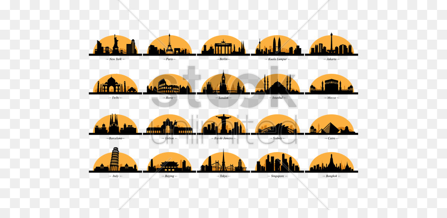 Silhouette，L Architecture PNG