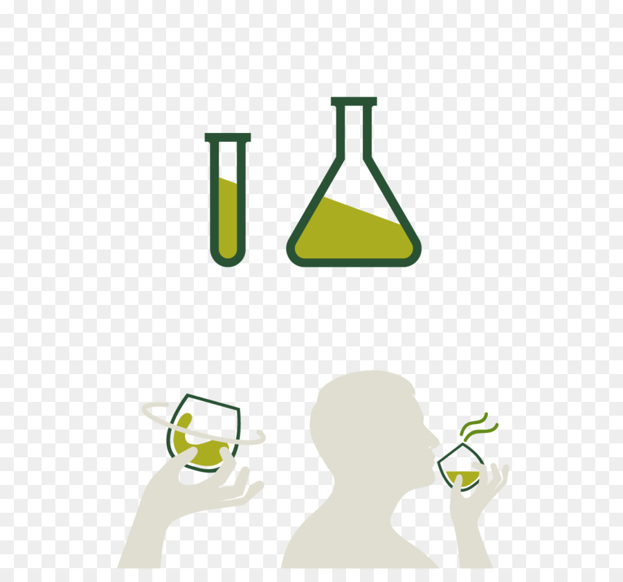 Bouteille En Verre，Chimie PNG