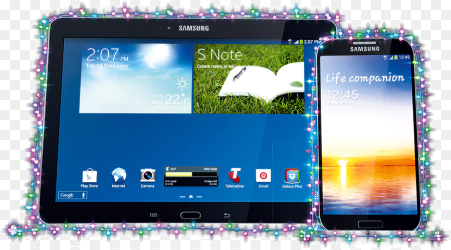 Samsung Galaxy Note 101 édition 2014，Smartphone PNG