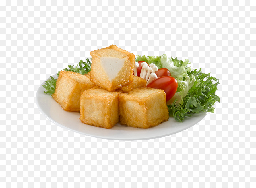 Tofu Frit，Plat PNG