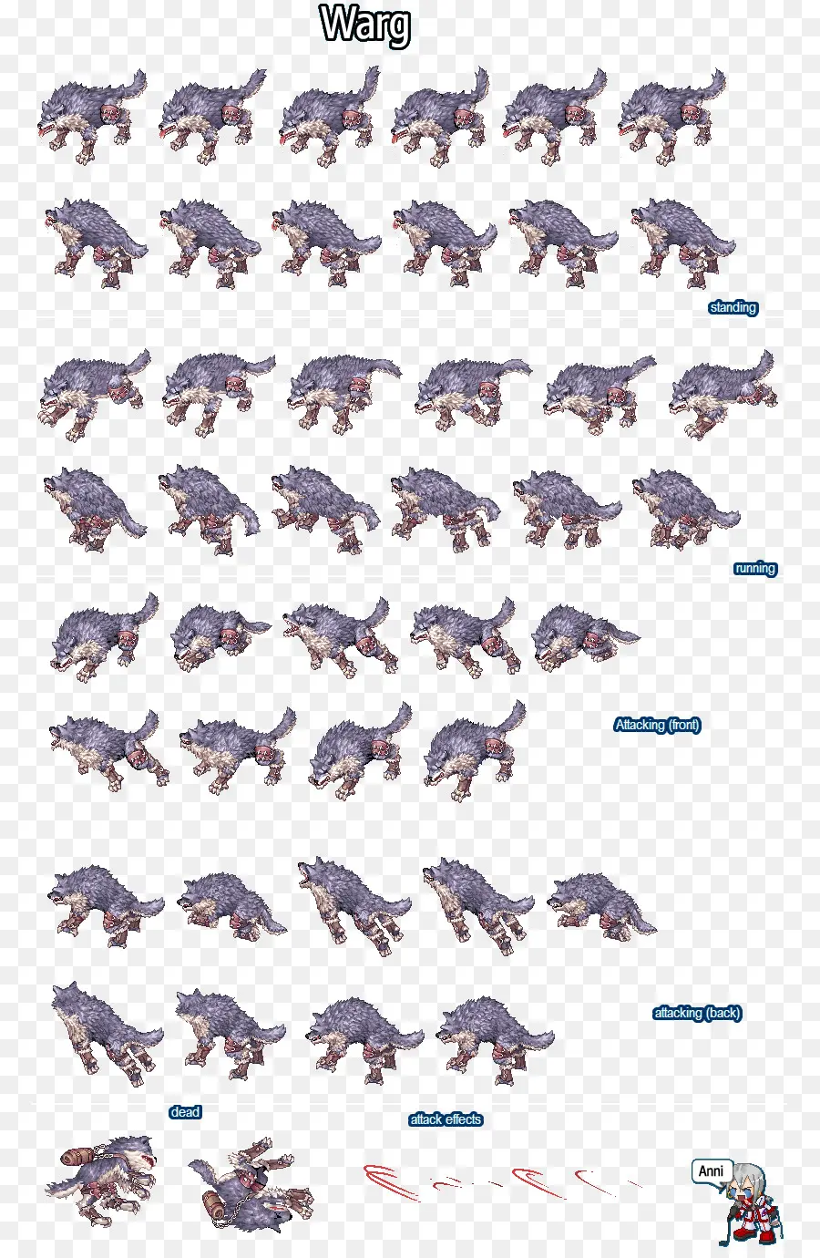 Warg，Jeu PNG