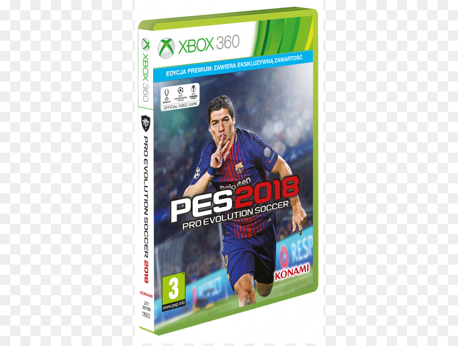 Pro Evolution Soccer 2018，Xbox 360 PNG