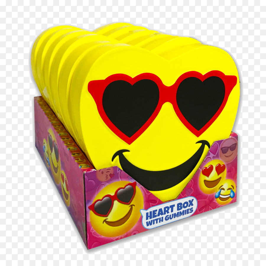 Boîte Emoji Coeur，Sourire PNG