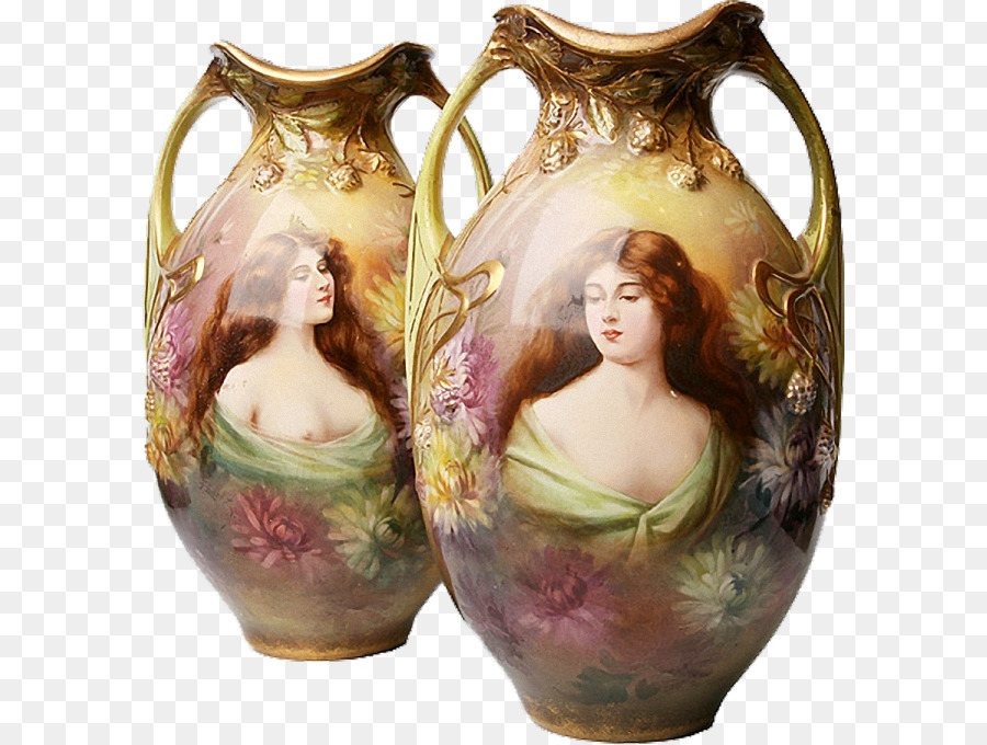 Vases，Peint PNG