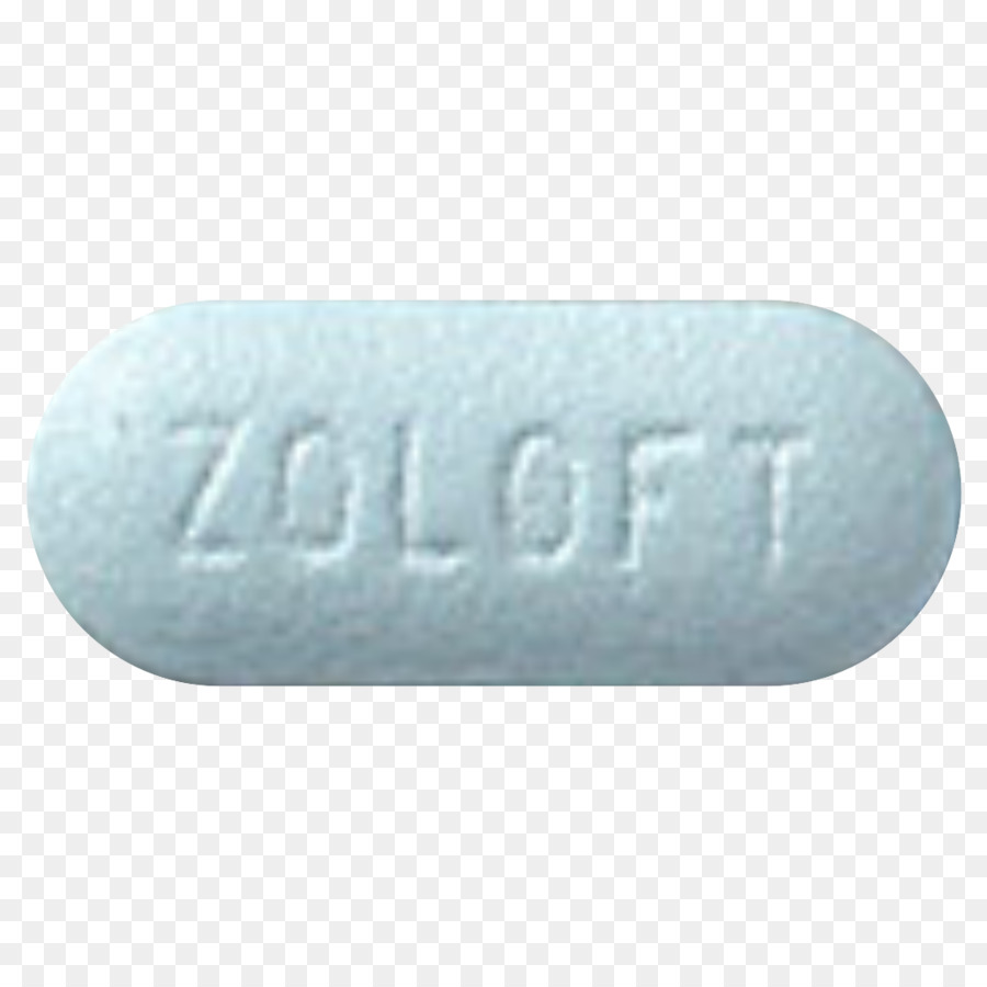 Pilule Zoloft，Bleu PNG