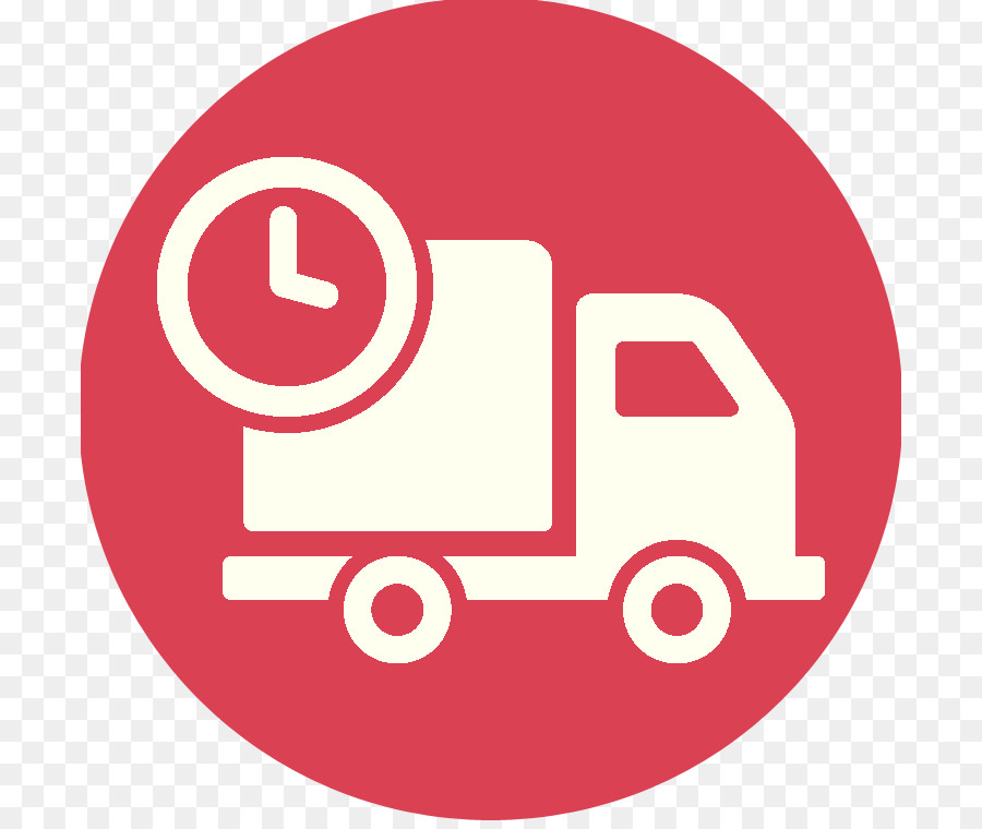 Camion De Livraison Et Horloge，Livraison PNG