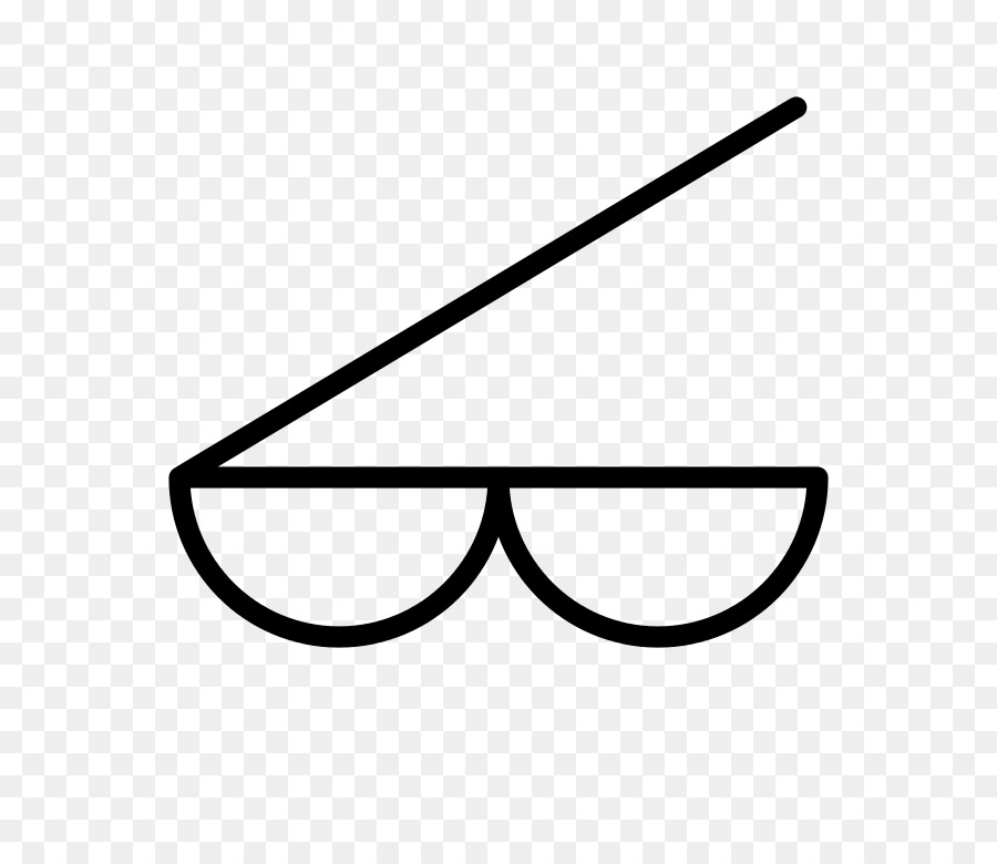 Lunettes，Ligne PNG