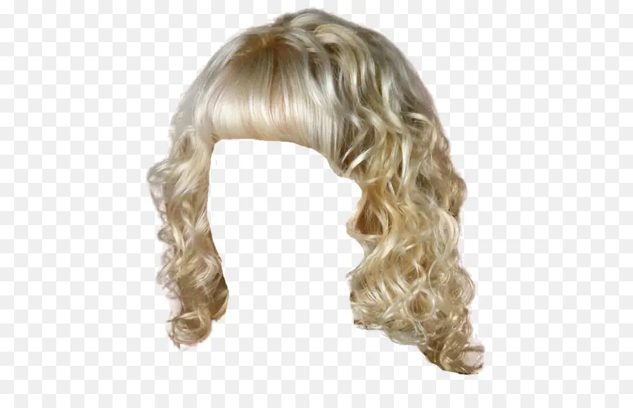 Perruque Blonde，Cheveux PNG