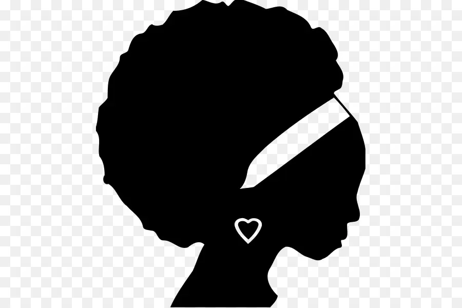 Silhouette De Femme，Profil PNG