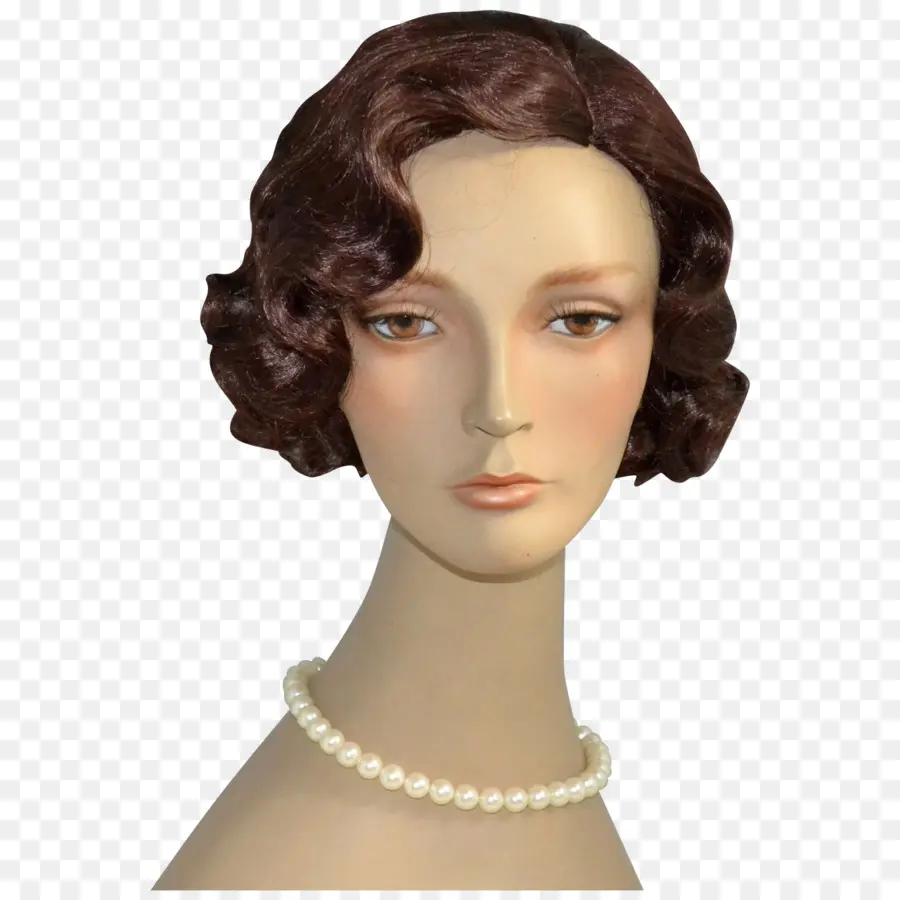 Tête De Mannequin，Cheveux Bruns PNG