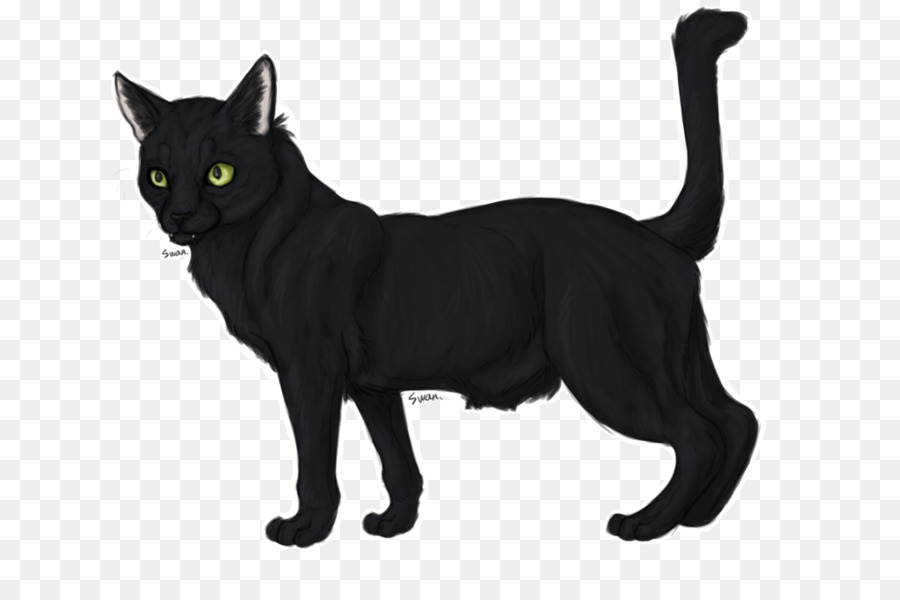 Statue De Chat Noir，Animal PNG