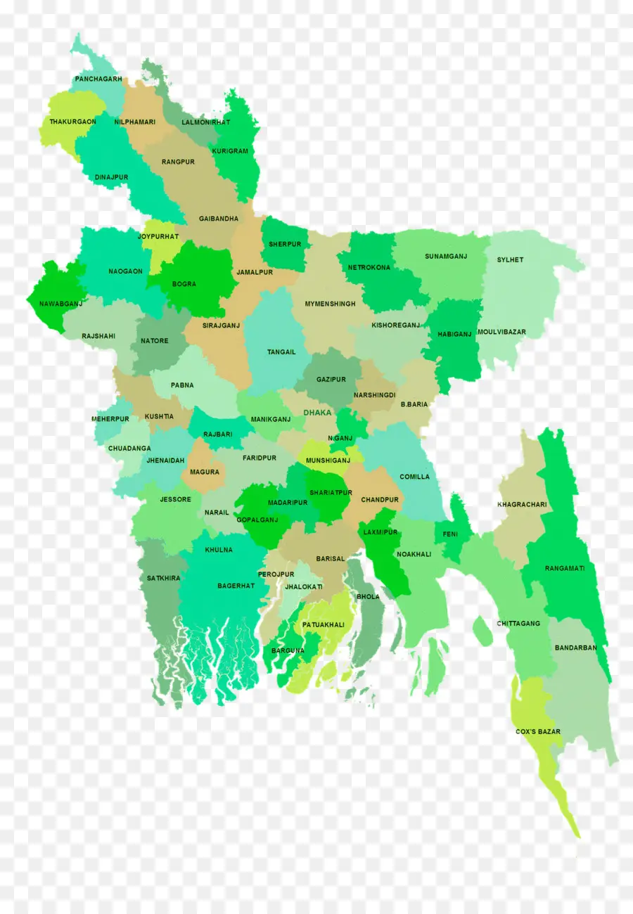 Le District De Munshiganj，Les Districts Du Bangladesh PNG