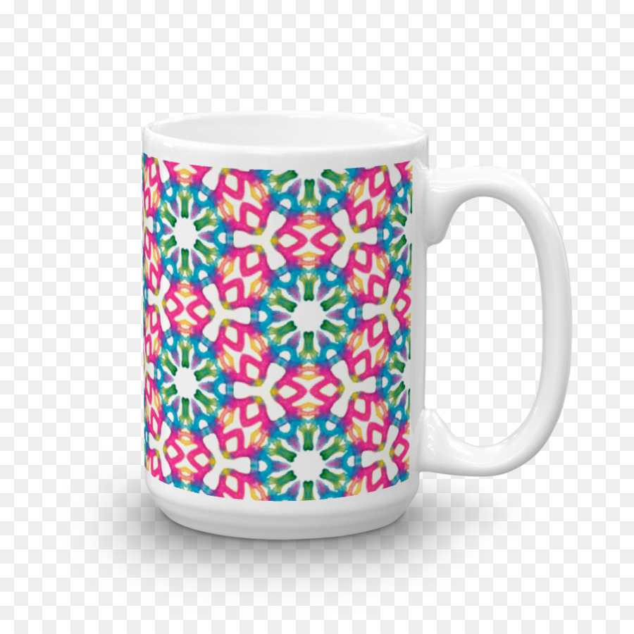 Tasse Colorée，Modèle PNG