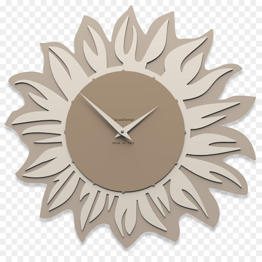 Horloge，Fleur PNG