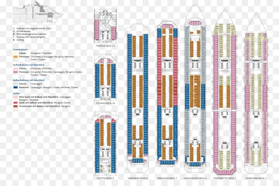 Plan De Pont Du Navire，Croisière PNG