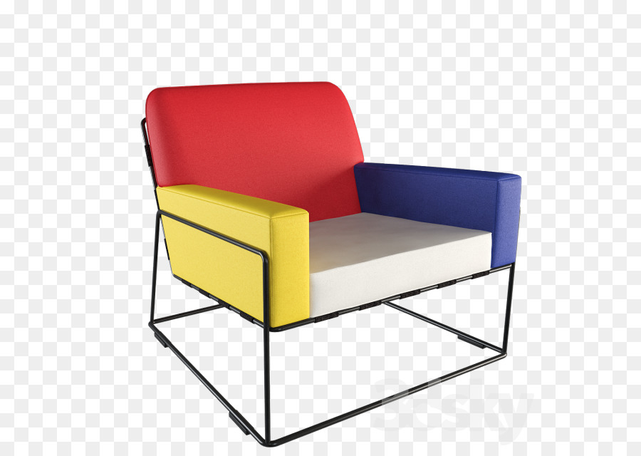 Chaise Colorée，Moderne PNG