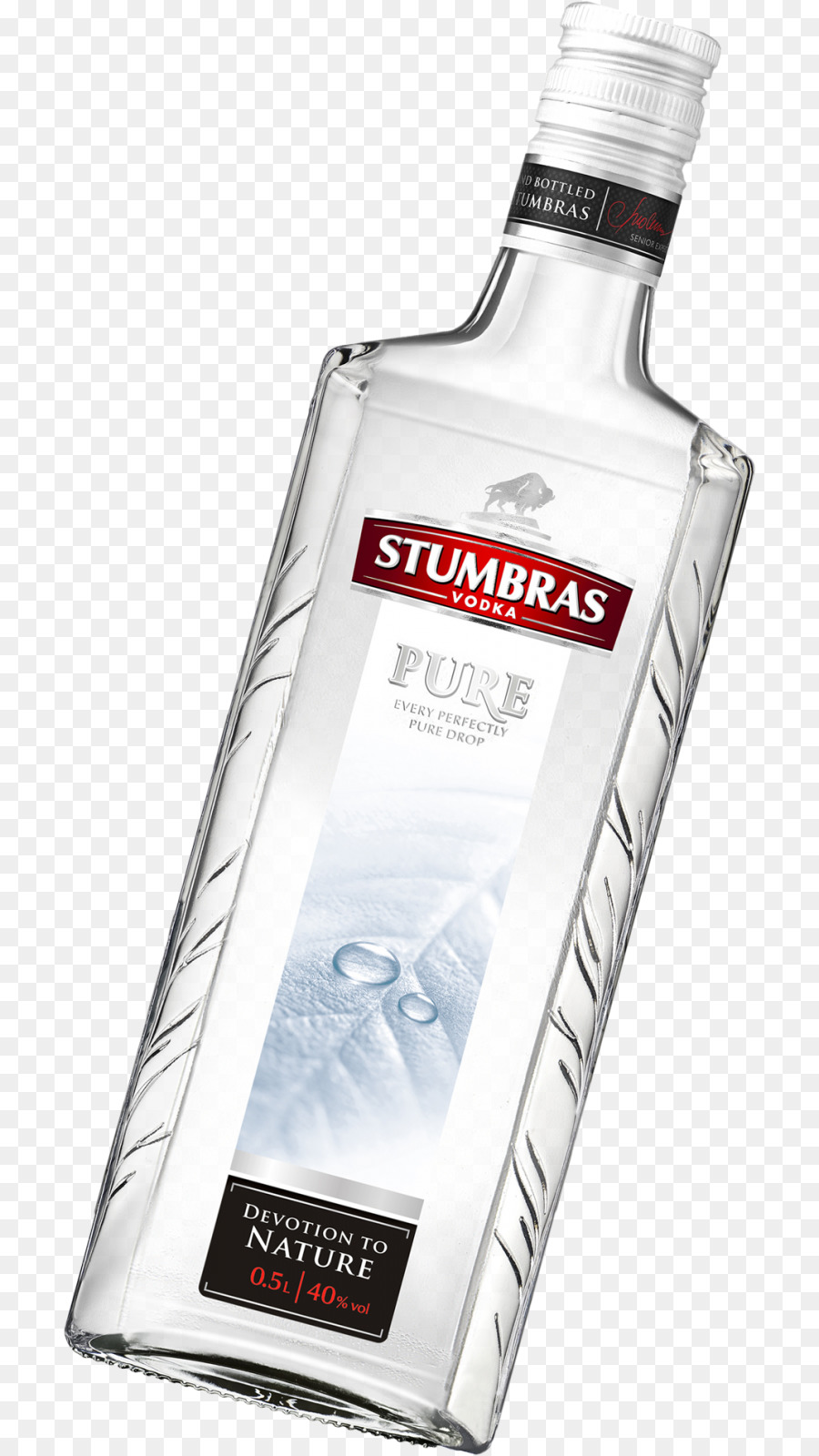 Vodka Stumbras，Bouteille PNG