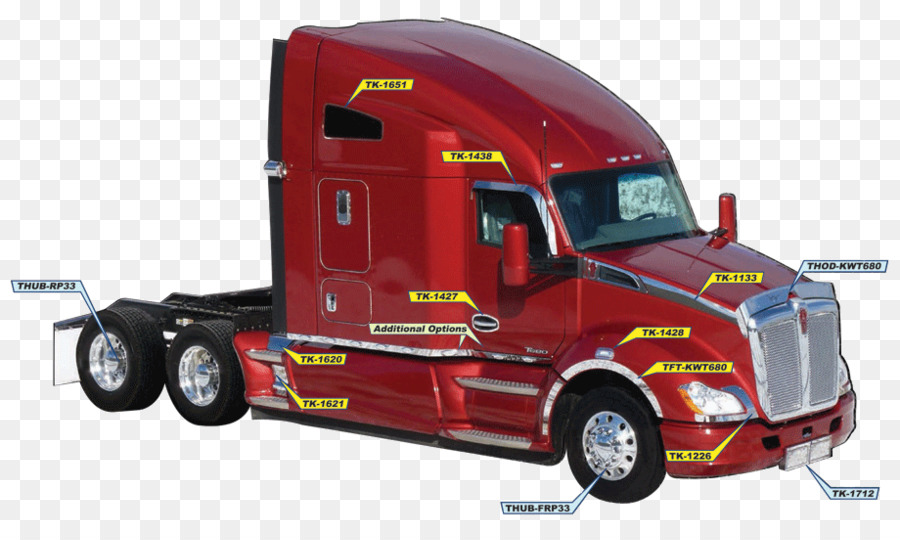 Voiture，Kenworth T680 PNG