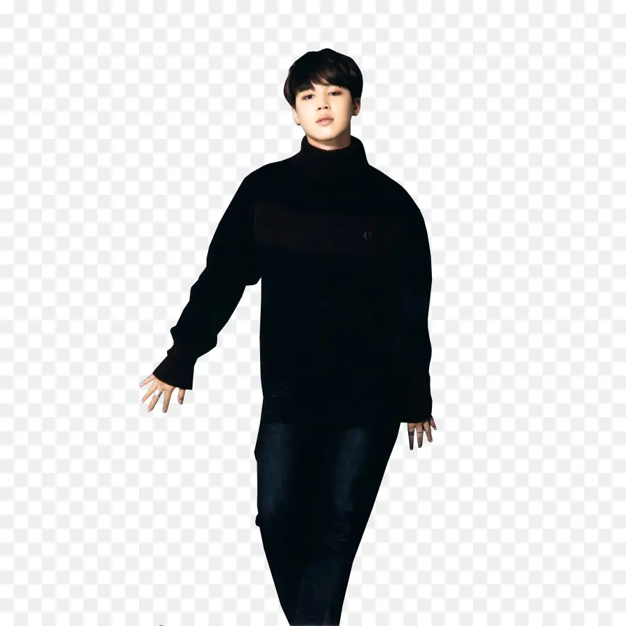 Personne En Noir，Pull Over PNG