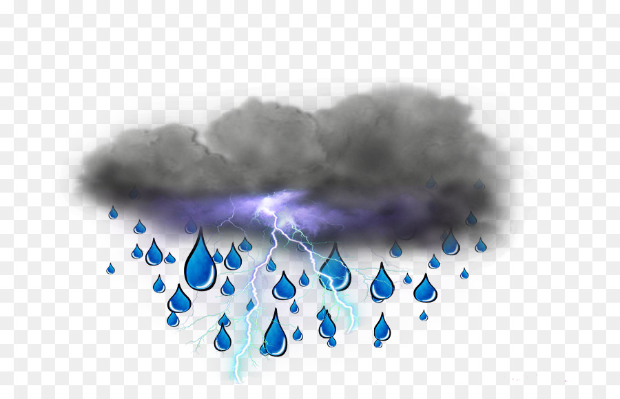 Orage，La Pluie PNG