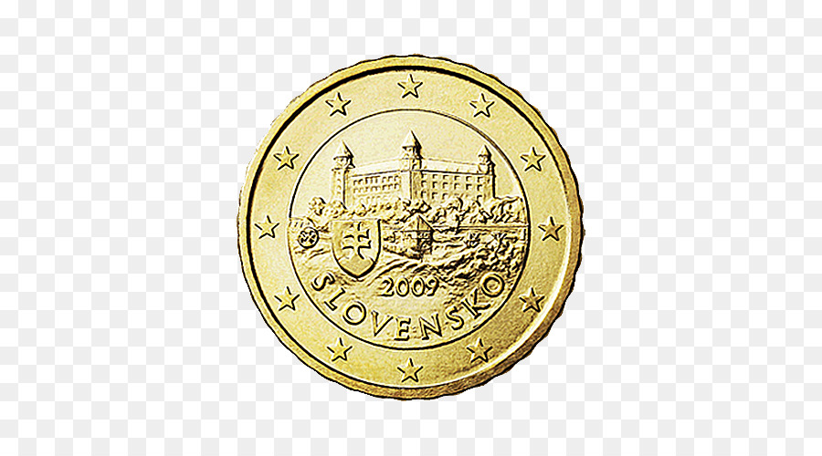Pièce De Monnaie，10 Centime D Euro Pièce PNG