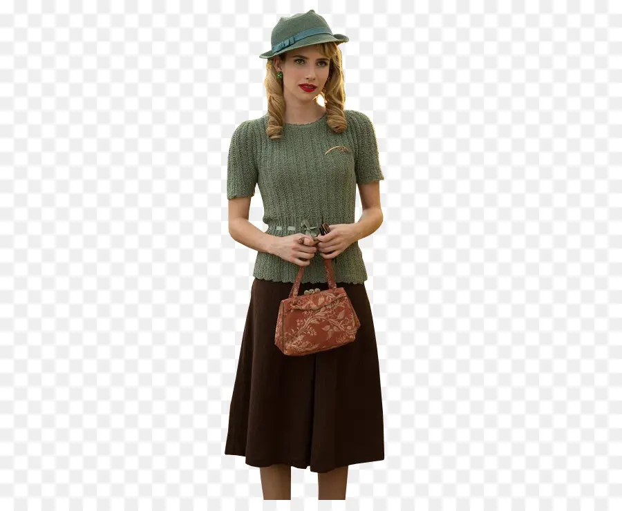 Femme En Tenue Vintage，Mode PNG