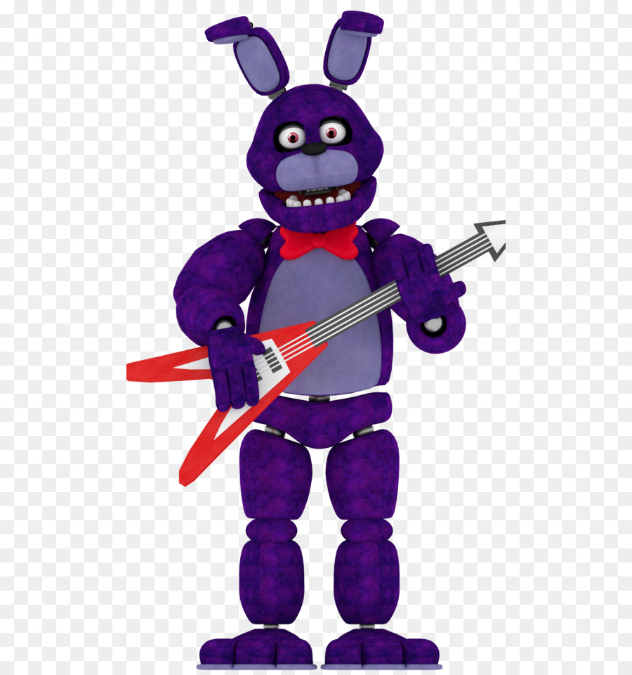 Animatronique Violet，Guitare PNG