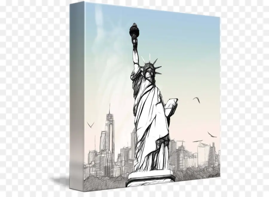 Statue De La Liberté，New York PNG