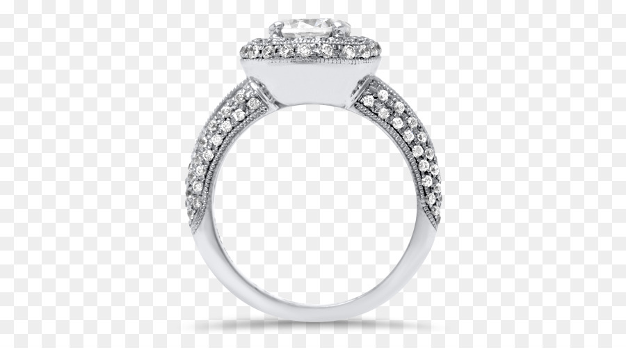 Bague En Or，Diamant PNG