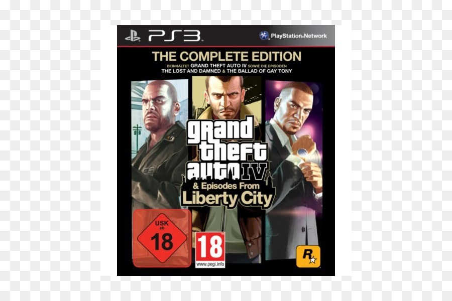 Grand Theft Auto Iv Complete Edition，Grand Theft Auto épisodes De Liberty City PNG