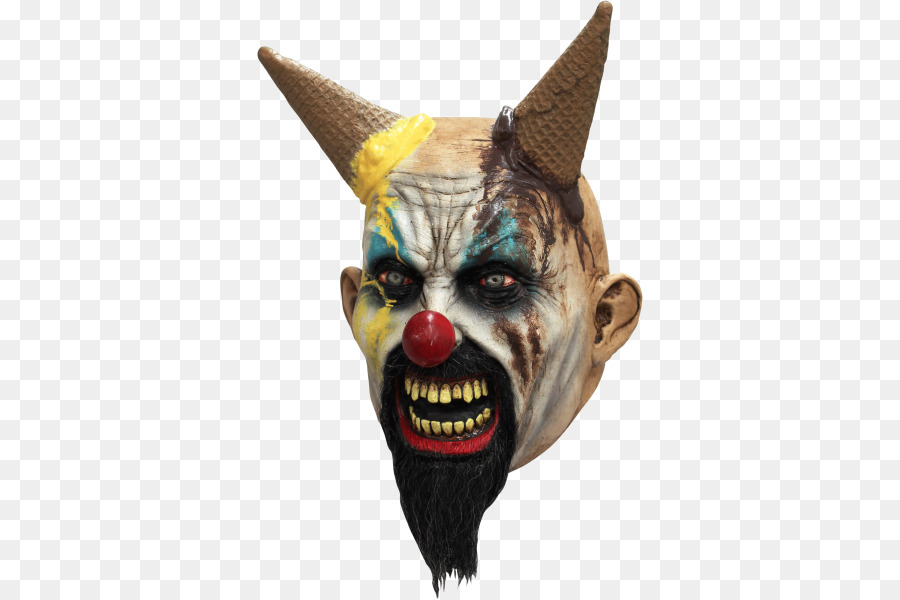 Masque De Clown Effrayant，Clown PNG