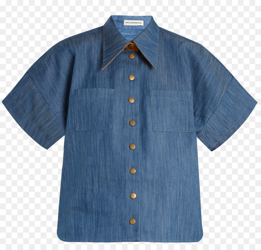 Chemise Rayée，Bleu PNG