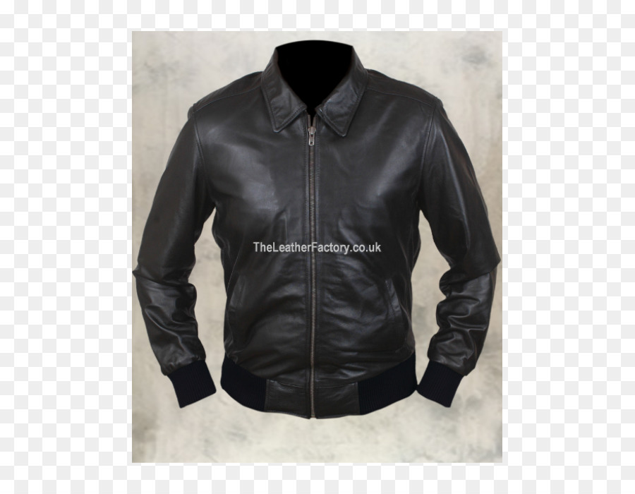 Veste En Cuir，Noir PNG