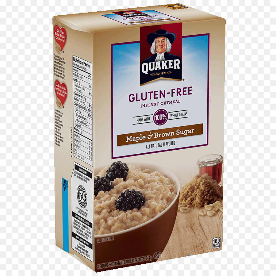 Quaker Gruau Instantané，Les Céréales Du Petit Déjeuner PNG