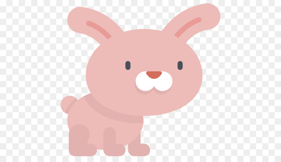 Lapin Rose，Dessin Animé PNG