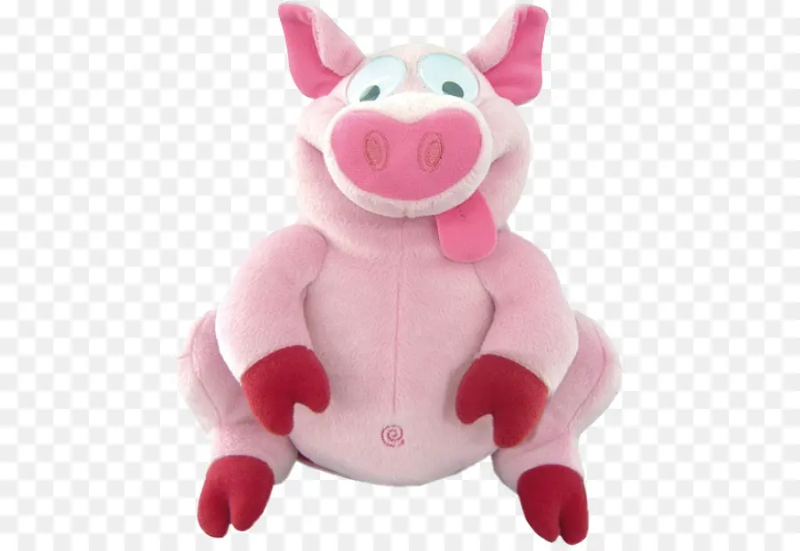 Cochon En Peluche Rose，Animal En Peluche PNG