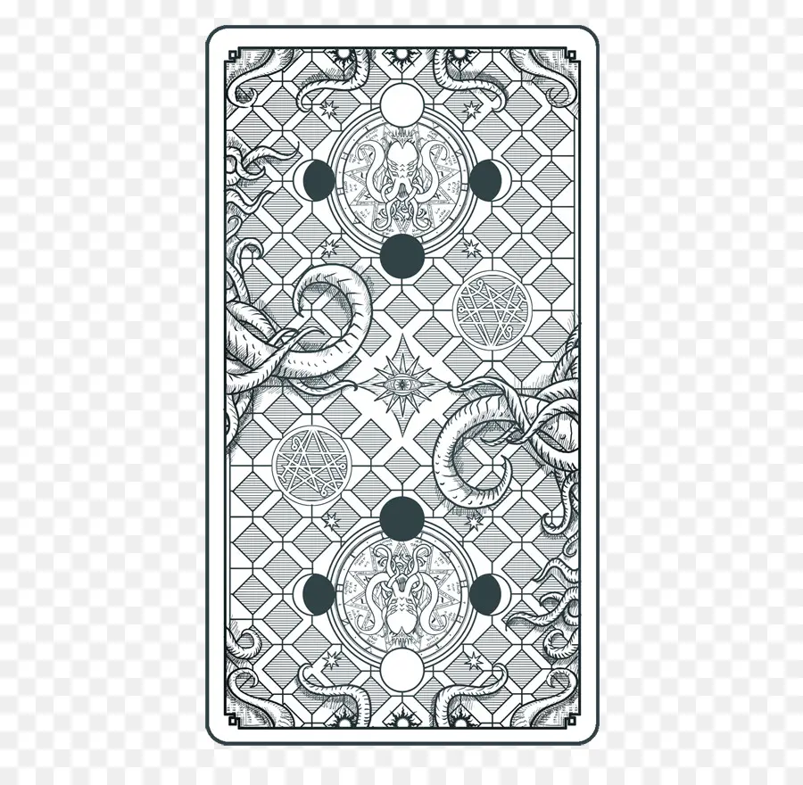 Carte De Tarot，Pieuvre PNG