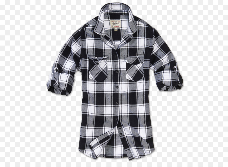 Chemise à Carreaux，Noir Et Blanc PNG