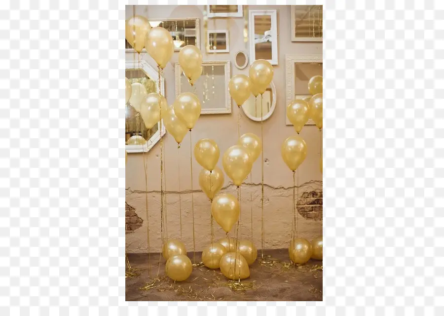 Ballons D'or，Faire La Fête PNG